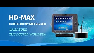 HiTarget HDMAX Dual Frequency Echo Sounder  Measure the Deeper Wonder [upl. by Rivers]