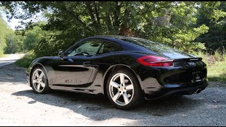 2014 Porsche Cayman 275hp Road Test and Review [upl. by Lewendal]