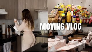 MOVING VLOG 4  UNPACKING HAUL PREMIÈRE ÉPICERIE EN APPARTEMENT REPAS amp PLUS [upl. by Gorden]