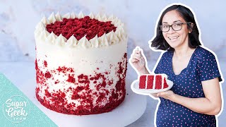 How to make a REAL Red Velvet Cake from scratch [upl. by Anitnamaid636]