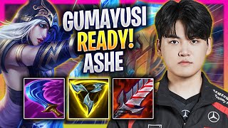 GUMAYUSI IS READY TO PLAY ASHE  T1 Gumayusi Plays Ashe ADC vs Ezreal  Season 2024 [upl. by Jerrome451]