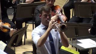 Matthew Onstad Oskar Böhme Concerto in F minor for Trumpet and Orchestra II  Adagio religioso [upl. by Ramat]