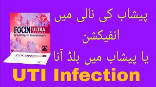 Focin Ultra Sache Fasfomycin Trometamol Uses  Benefits  Sideeffect  Contraindication  In Urdu [upl. by Aisilef]