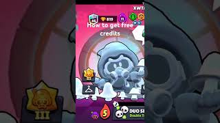 Free credits brawlstars [upl. by Ailuj]