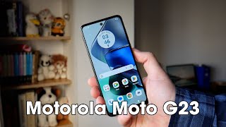 Motorola G23  Review  Tecnogeek [upl. by Eenot]