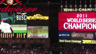 Cardinals Win World Series 2011Final Out Game 7 [upl. by Richela]