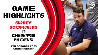 Surrey Scorchers vs Cheshire Phoenix  Game Highlights [upl. by Vetter]