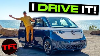 TFL Exclusive The VW ID Buzz Is the ULTIMATE American EV amp Im the FIRST to Drive It in the US [upl. by Ayat]