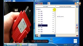 SVCI J2534 PATS online programming for Ford obdii365 [upl. by Wendall]