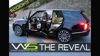 The Reveal 200K Range Rover Autobiography Ceramic Coating Customer Reaction [upl. by Rambort790]