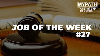 JOB OF THE WEEK  EPISODE 027  BARRISTER [upl. by Anertak496]