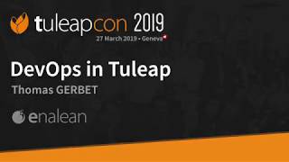 DevOps in Tuleap  Enalean  TuleapCon 2019 [upl. by Anola179]