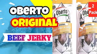 Oberto Original Beef Jerky  Premium Steak [upl. by Llerdna758]