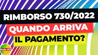 rimborso 730 quando viene accreditato 2022❓✔️ lavoratori ✔️pensionati ✔️senza sostituto dimposta [upl. by Atinihc995]