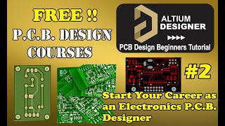 MAKING YOUR FIRST PCB  ALTIUM PCB DESIGN PART2 [upl. by Silden]