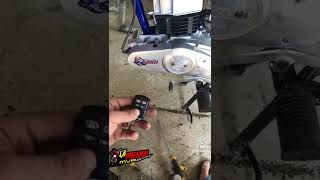 Ax100 Suzuki instalación de un motor de arranque 🔥🔥 [upl. by Gnah316]