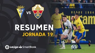 Resumen de Cádiz CF vs Elche CF 00 [upl. by Charters]