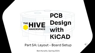 PCB Design with KiCAD part 5A Setting Up The PCBs Design Rules [upl. by Hairabez]