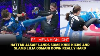 PFL Mena Results Hattan Alsaif continues her to impress with another secondround finish [upl. by Akinnor59]