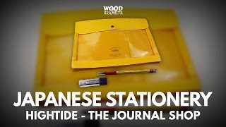 Japanese Stationery  Hightide amp The Journal Shop  ✎WampG✎ [upl. by Donela]