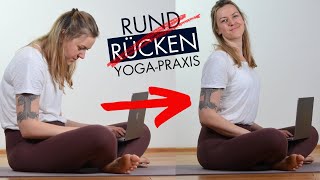 Yoga Rücken Schultern Nacken kräftigen amp dehnen  Anfänger  30 Min [upl. by Lewin388]