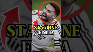 🥹fine stagione per carvajal football carvajal realmadrid [upl. by Queena]