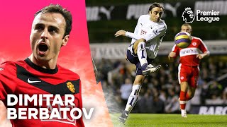 5 minutes of Dimitar Berbatov being a BALLER  Premier League [upl. by Eidnahs]