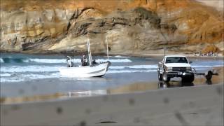 Dory Boats Crashing the Beach [upl. by Strickland]