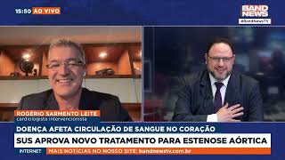 Novo tratamento para doença que afeta circulação do sangue no coração  BandNews TV [upl. by Anilec]