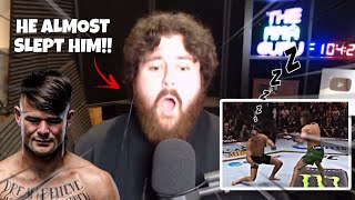 MMA GURU goes crazy as Diego Lopez BATTERS Brian Ortega [upl. by Fokos]