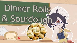 【 Baking 】Lets make some bread rolls and sourdough Bread for Thanksgiving UVF2024 [upl. by Odnalra]