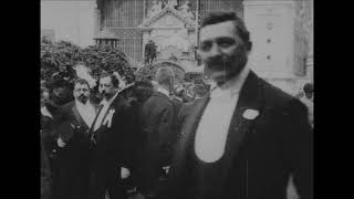 Jan Kříženecký Anniversary Exhibition of the Chamber of Trade and Commerce in 1908 in Prague [upl. by Nytsirk587]