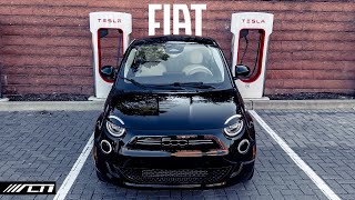 2024 Fiat 500e DC Fast Charging Test  Shockingly Fast Charging [upl. by Leugimesoj]