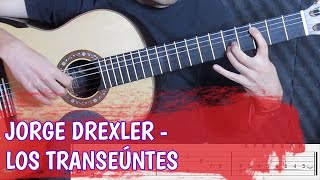 Cómo tocar Las Transeúntes de Jorge Drexler Iván Plata Tutorial acordes [upl. by Frost193]