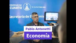 Entrevista a Pablo Antonetti secretario de Economía [upl. by Urbanna]