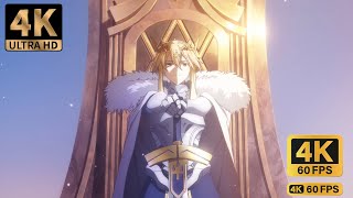 quotLion Kingquot Artoria Noble Phantasm  Rhongomyniad  4K 60FPS 2160p FateGrand Order Camelot II [upl. by Annehcu]