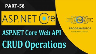 58  ASPNET Core Web API CRUD Operations Using Entity Framework Core And SQL Server HindiUrdu [upl. by Asecnarf]