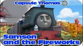 Thomas and friends  Samson and the Fireworks  capsule toys plarail [upl. by Aylatan967]