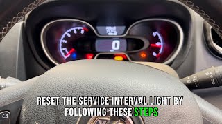 Vauxhall Vivaro Service Light Reset [upl. by Lundeen]