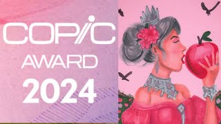 Copic Award Contest Entry 2024  Pink Lady Apple [upl. by Dawaj]