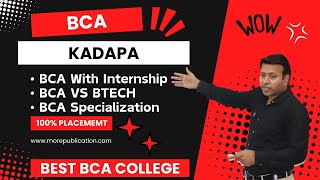 BEST BCA COLLEGE IN KADAPA  TOP BCA COLLEGE IN KADAPA 2025  ADMISSION  FEE [upl. by Ayotnahs413]