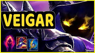 VEIGAR  10528 KDA GAMEPLAY [upl. by Edmead]