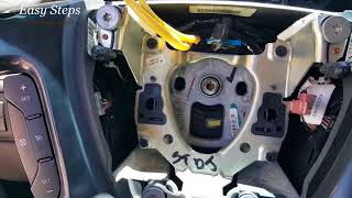 How to Change Steering Wheel on Chevrolet Suburban  How to Upgrade Steering Wheel [upl. by Nomad]