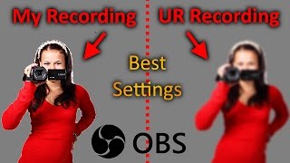 BEST OBS RECORDING SETTINGS 1080p 60 fps FULL HD [upl. by Eisenstark]