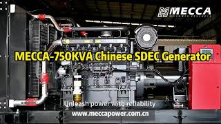 MECCA POWER 750KVA Chinese SDEC Generator [upl. by Anad]