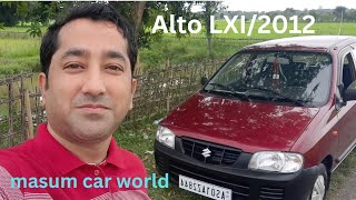 Alto LXI2012 Full Review masumcarworld7308 altoused car [upl. by Otrebmal]