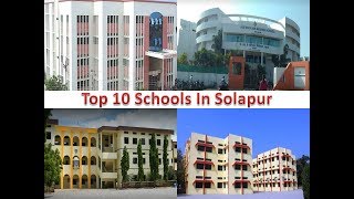 Top 10 Schools In Solapur  Refer Description Box For Details [upl. by Lashoh358]