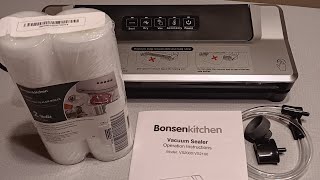 Bonsen Kitchen Vacuum Sealer unboxing amp demo shortsfeed vacuumsealer vacuumseal [upl. by Jandy]