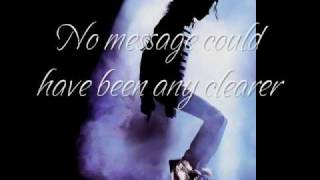 Michael Jackson  Man in the Mirror LYRICS [upl. by Chrotoem]