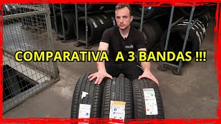 ✅COMPARATIVA de NEUMATICOS de la 20555R16  MICHELIN PRIMACY 4  PIRELLI P7C2 Y BRIDGESTONE T005 📊 [upl. by Atilal597]